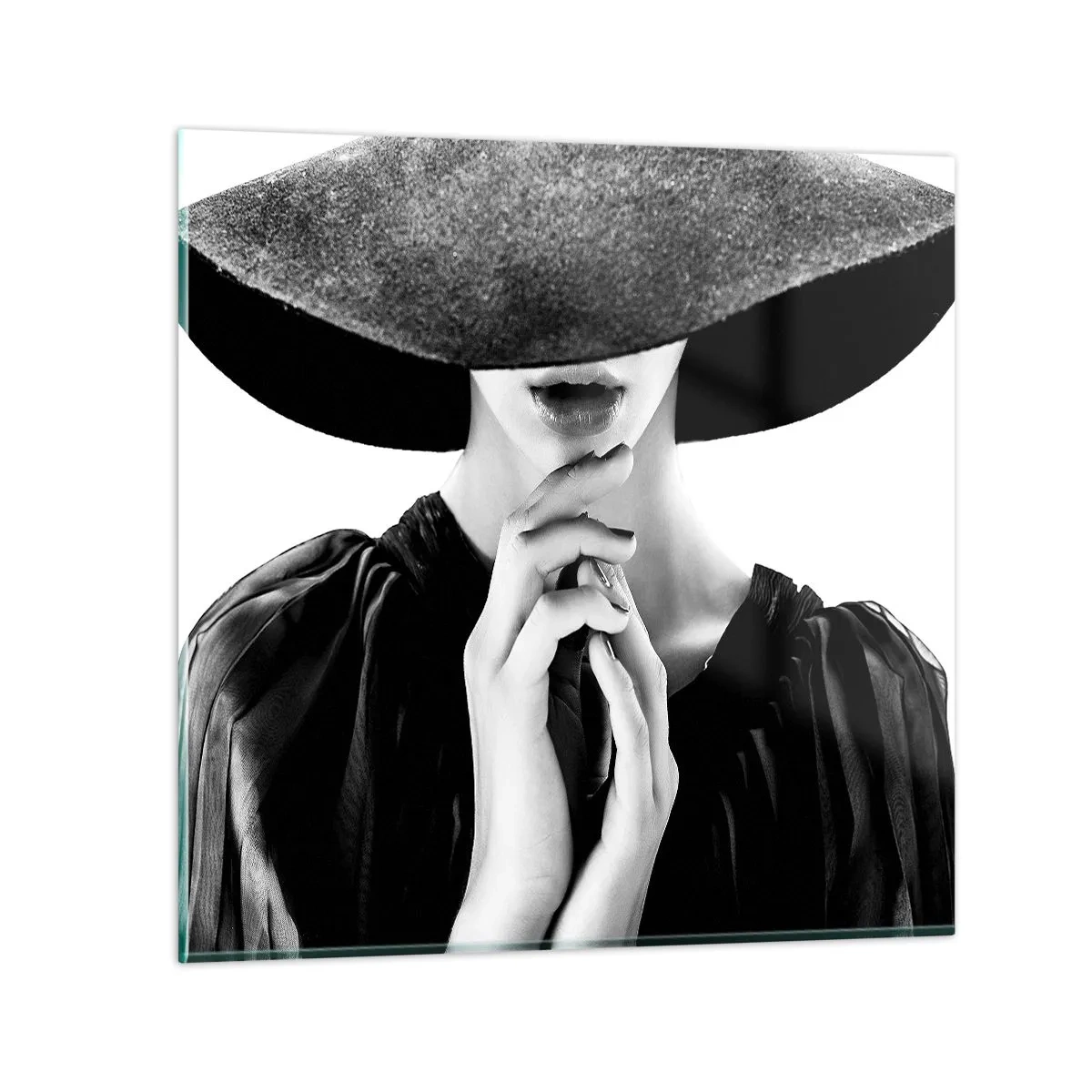 Glass picture - Hidden Beauty - 50x50 cm