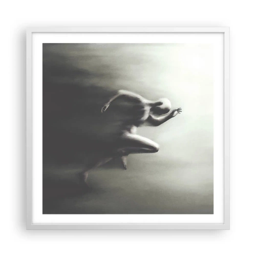 Poster in white frmae - Unstoppable - 60x60 cm