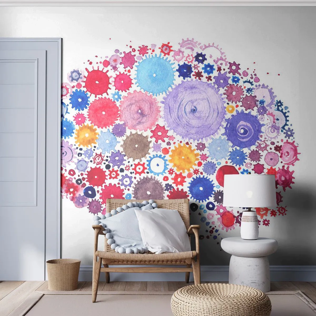 Photo Wallpaper Standard Eco - Most Perfect Machine in the World - Abstraction, Brain, Graphics - 200x140 cm