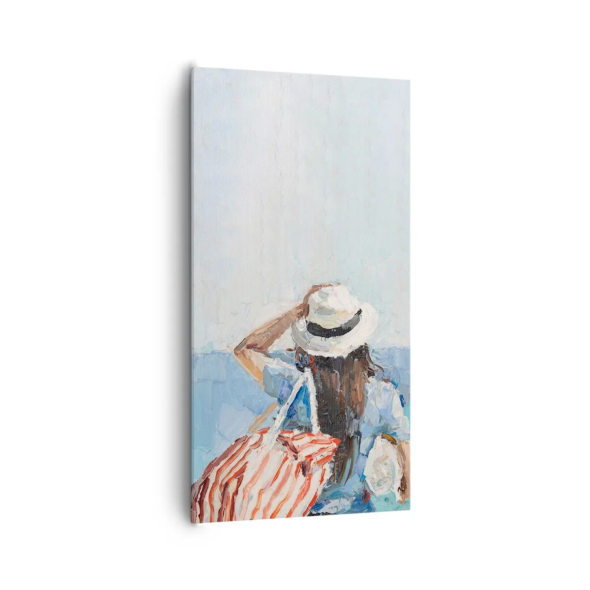 Canvas picture - Welcome to Holiday - 65x120 cm