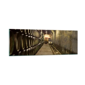 Glass picture - It is Good to Lie Down - 90x30 cm