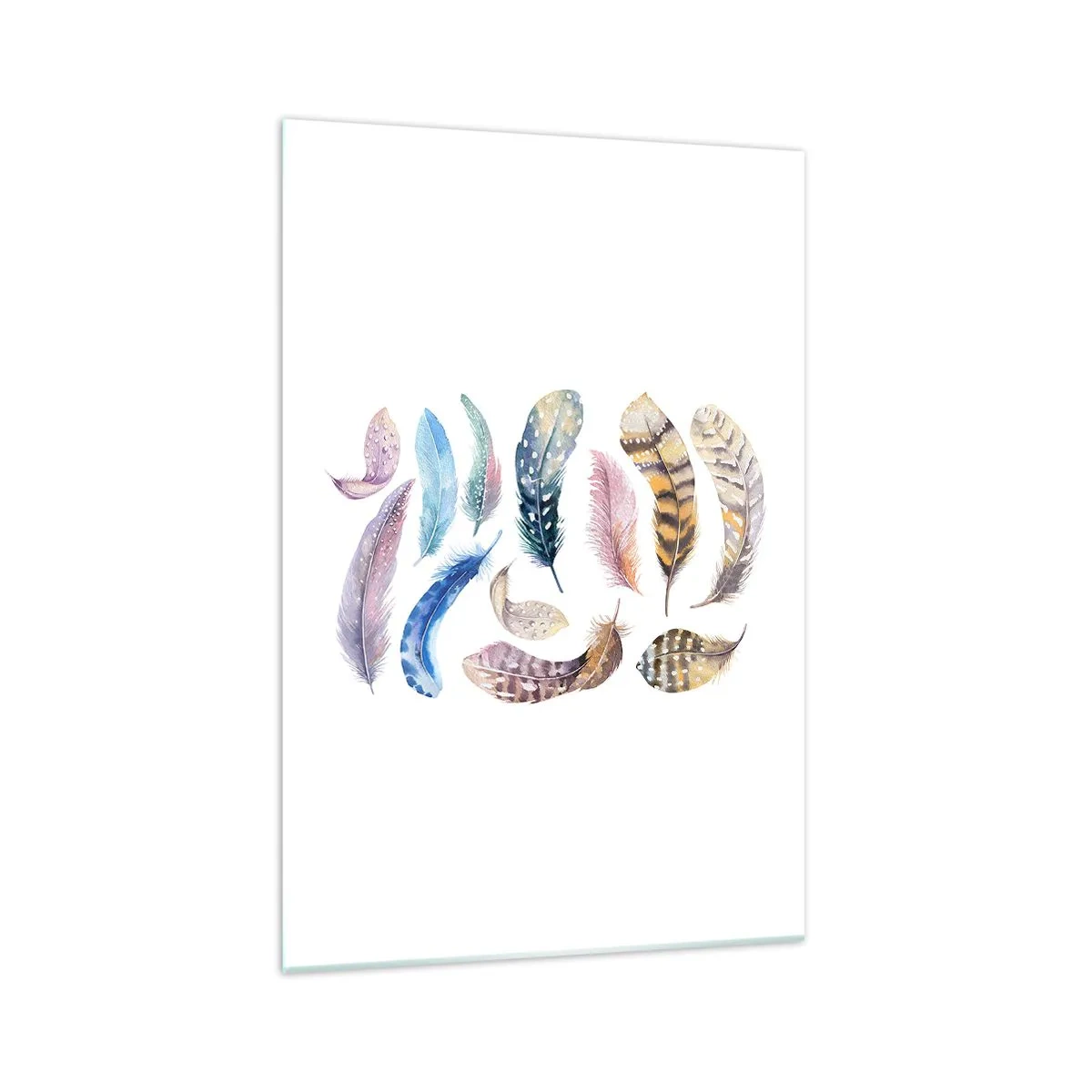 Glass picture - Light As a Feather - 70x100 cm