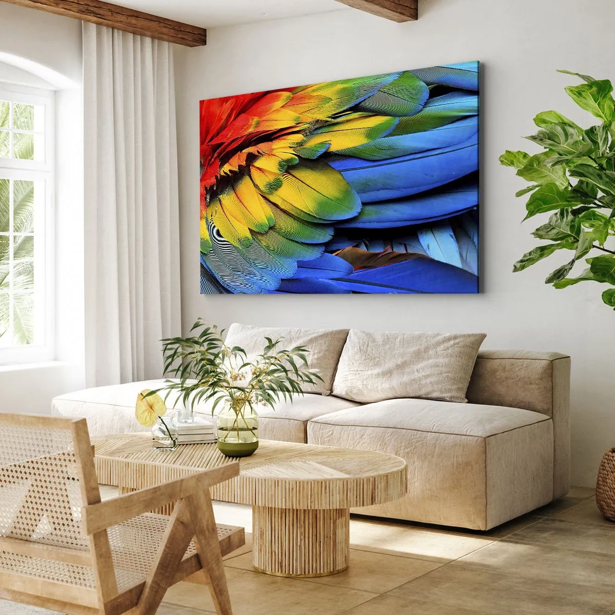 Canvas picture - Bird Of Paradise - 100x70 cm