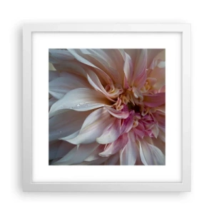 Poster in white frmae - Blooming Freshness - 30x30 cm