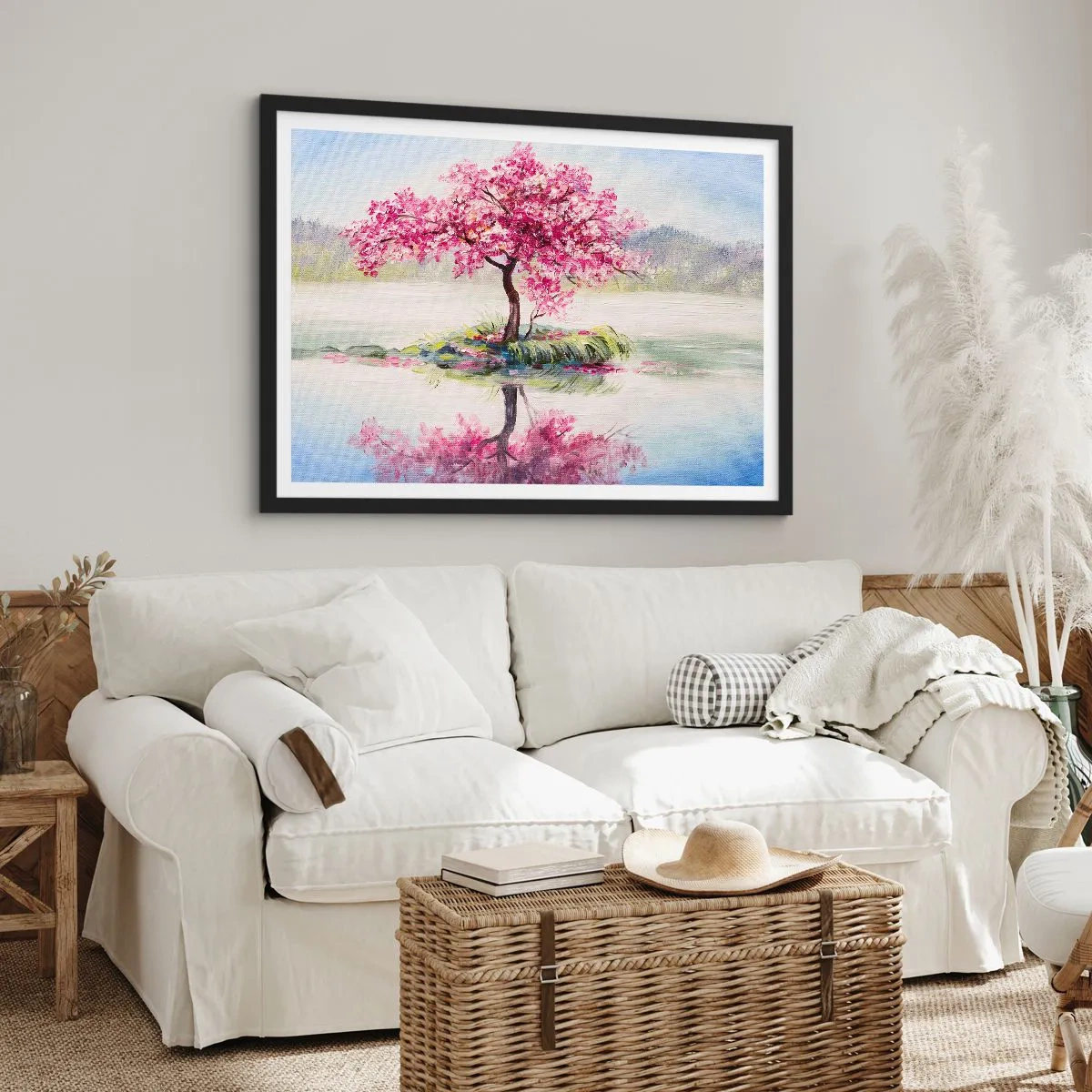 Poster in black frame - Spring Holiday - 70x50 cm