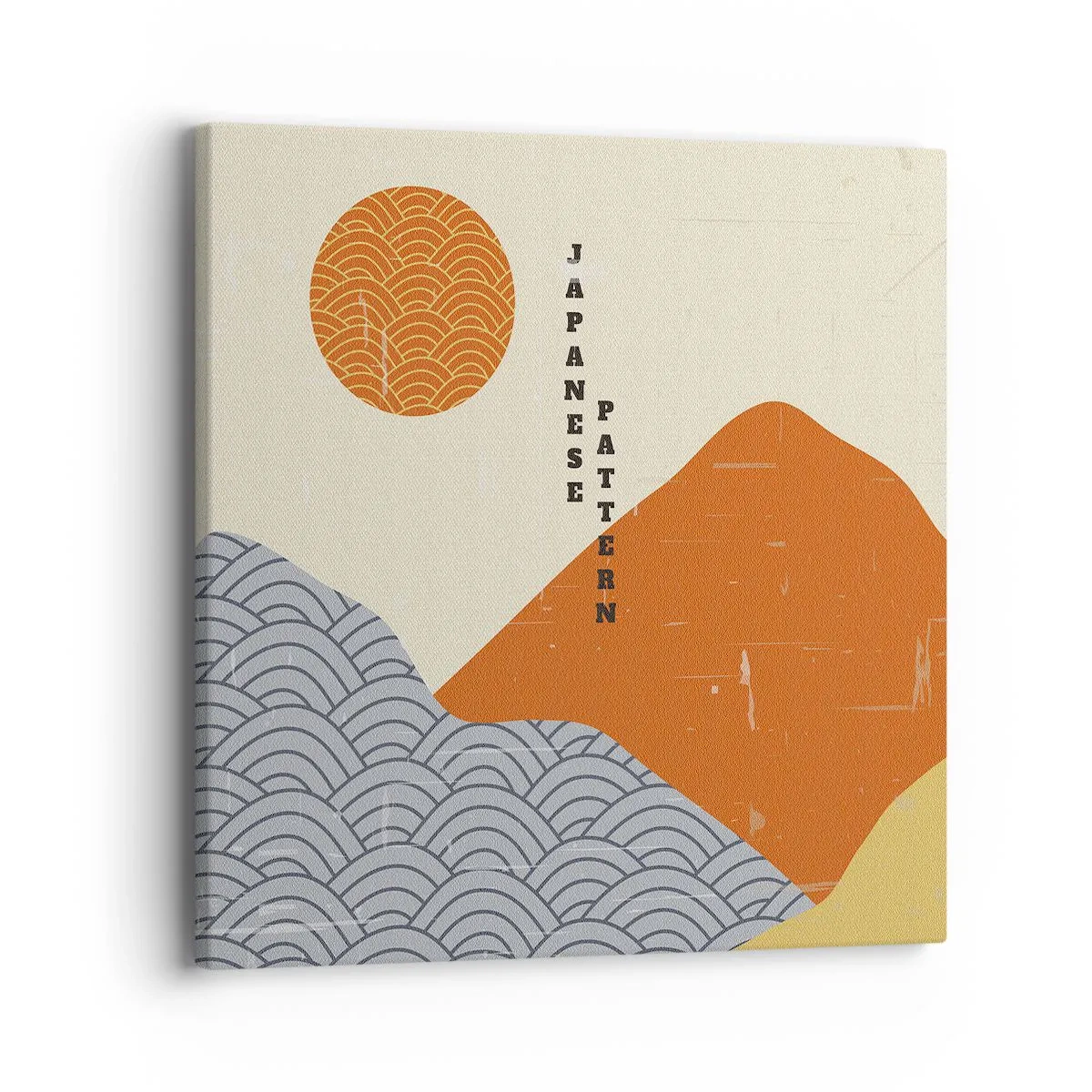 Canvas picture - In the Japanese Spirit - 40x40 cm