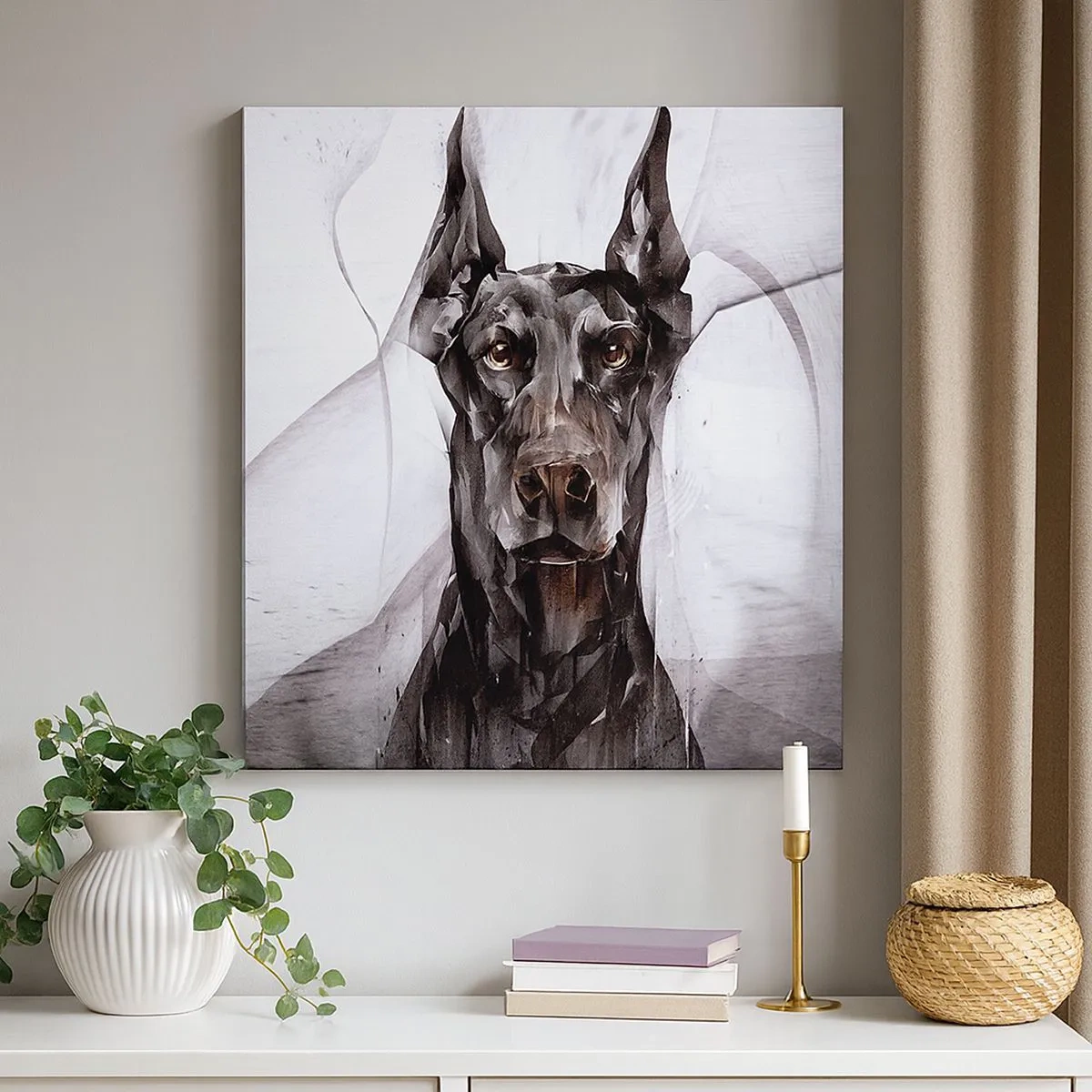 Canvas picture - Born to Nobility - 30x30 cm