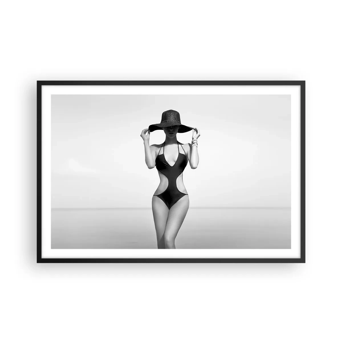 Poster in black frame - My Name Is: Elegance - 91x61 cm