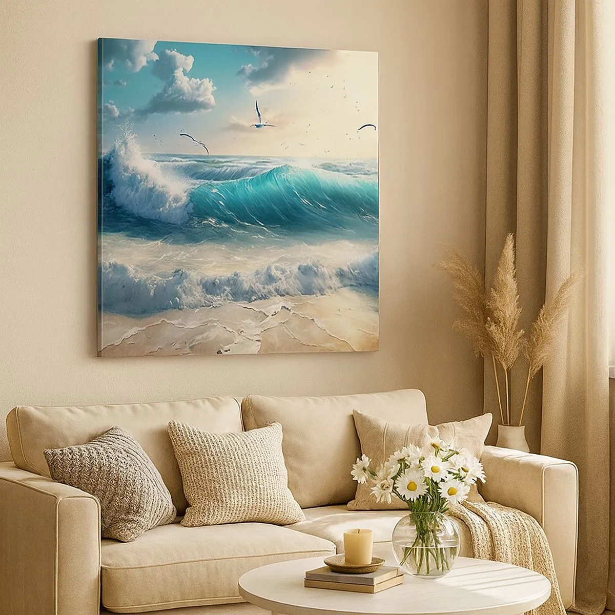 Canvas picture - It Hums Especially for You - 30x30 cm