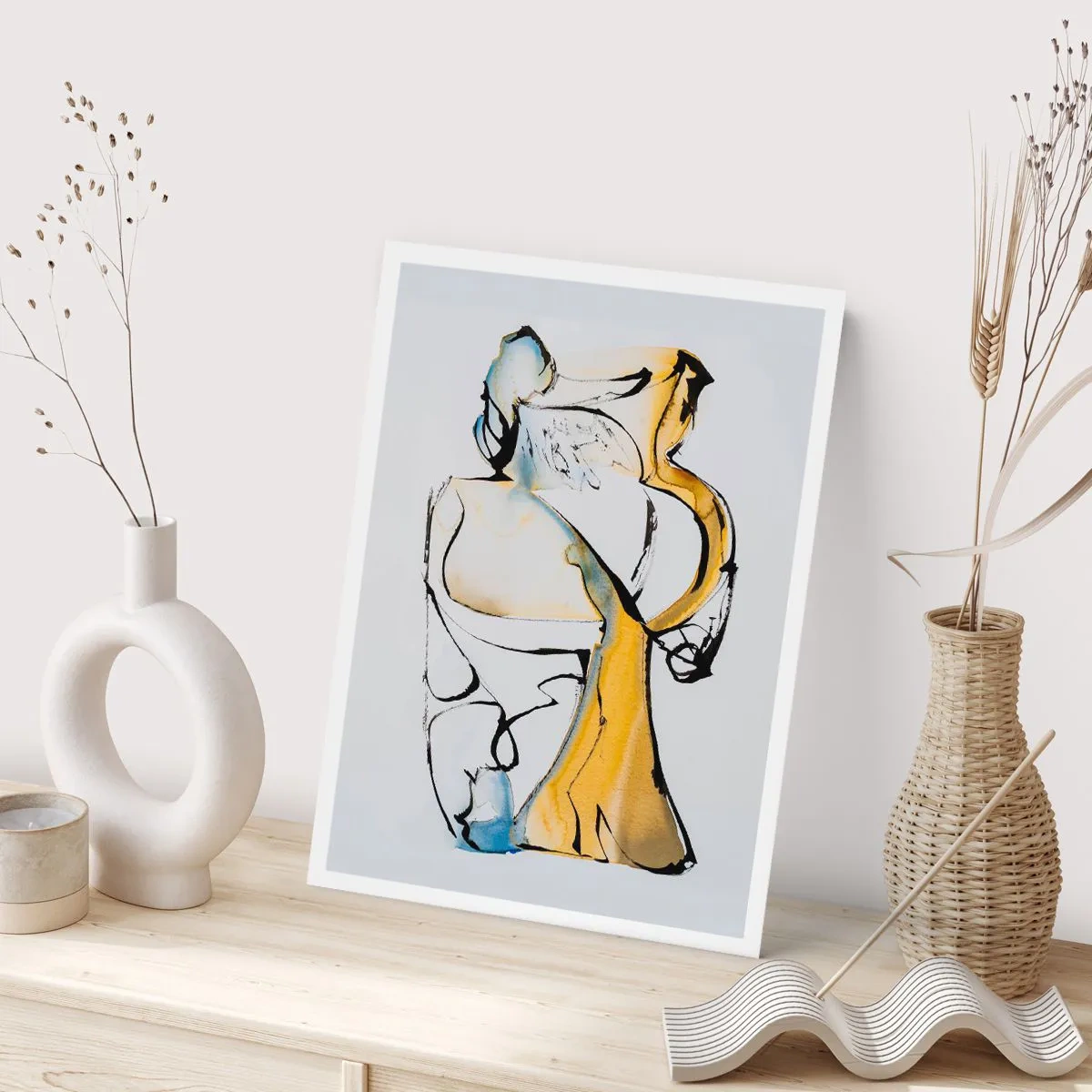 Poster - Glass Abstract - 70x100 cm