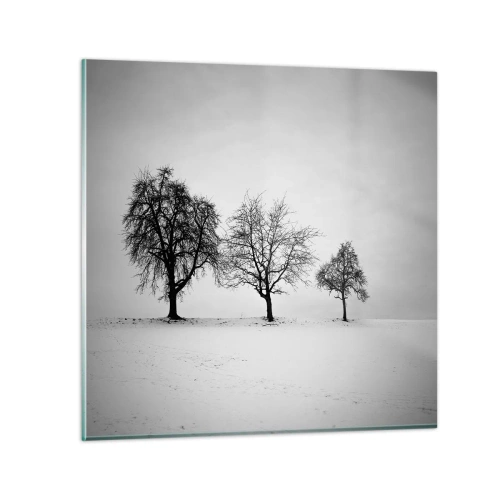 Glass picture - What Are They Dreaming About? - 60x60 cm