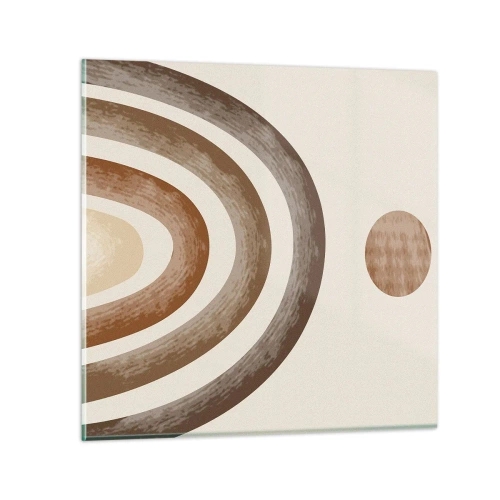 Glass picture - In a Distant Galaxy - 60x60 cm