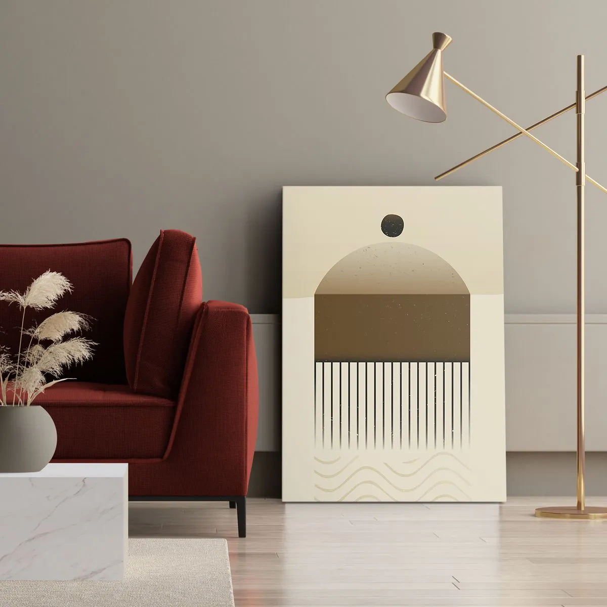 Canvas picture - Different States - 45x80 cm