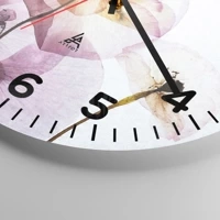 Clock face with numbers