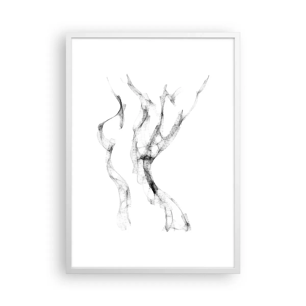 Poster in white frmae - Beautiful and Strong - 50x70 cm