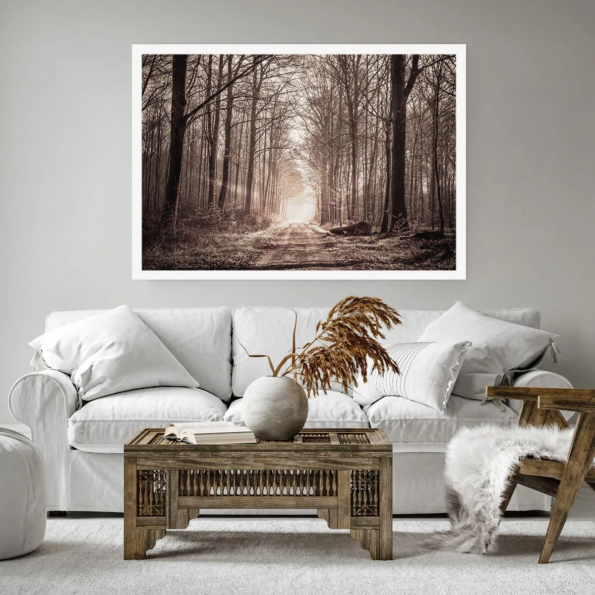 Poster - Cathedral of the Forest - 100x70 cm