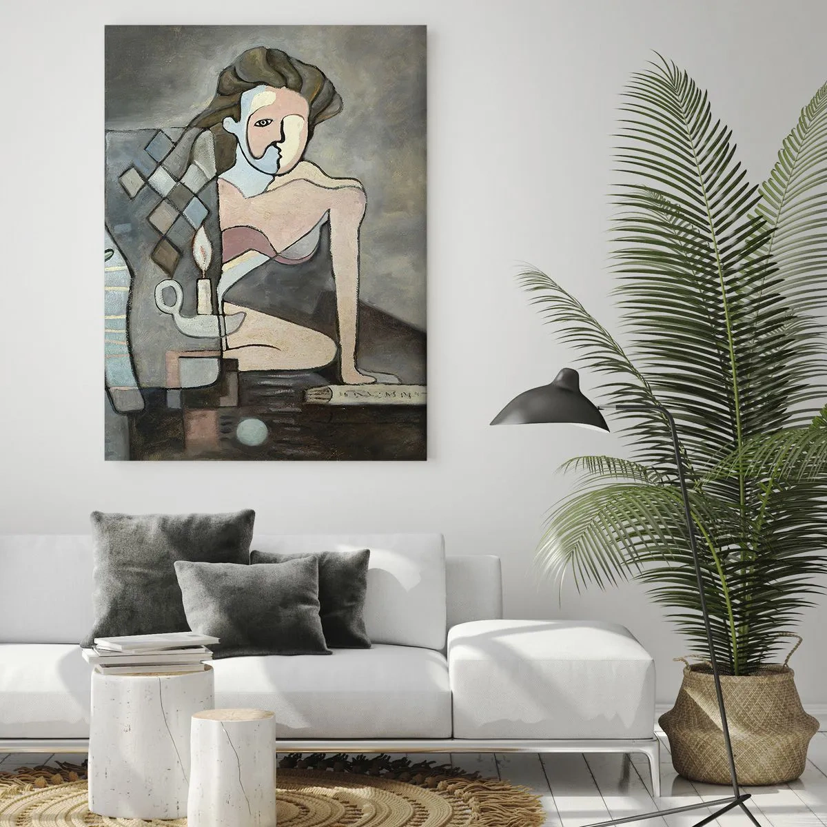 Glass picture - Mosaic of Spirit and Substance - 70x100 cm