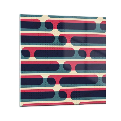 Glass picture - Inwards and Forwards - 30x30 cm