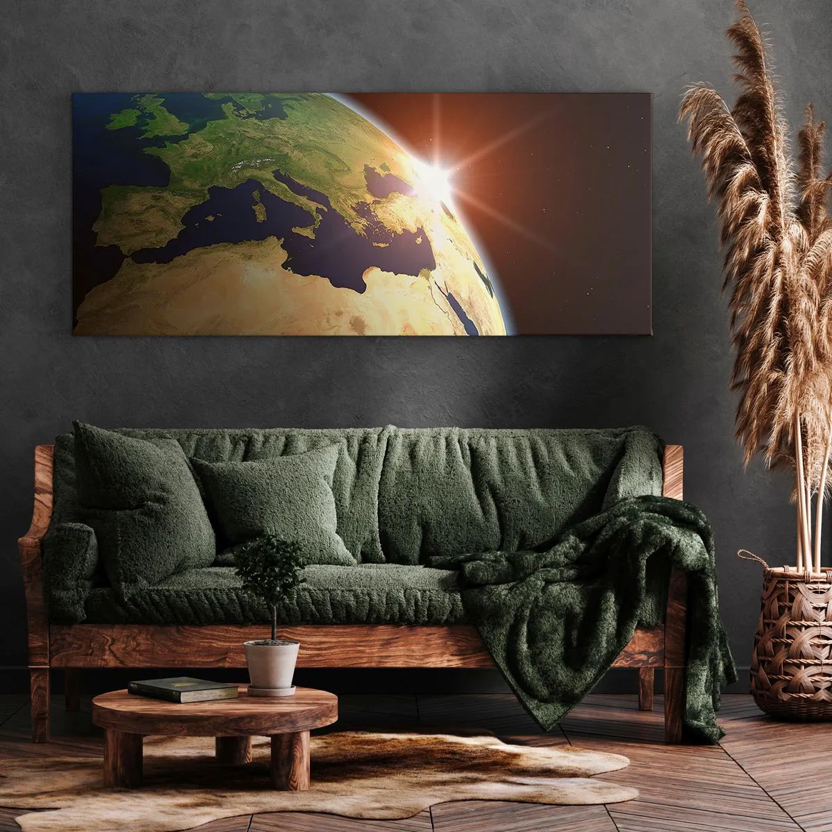 Canvas picture - Sunrise  - 140x50 cm