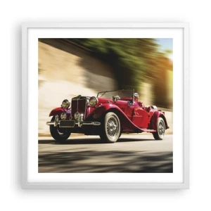 Poster in white frmae - More Beautiful than Nike of Samothrace - 50x50 cm