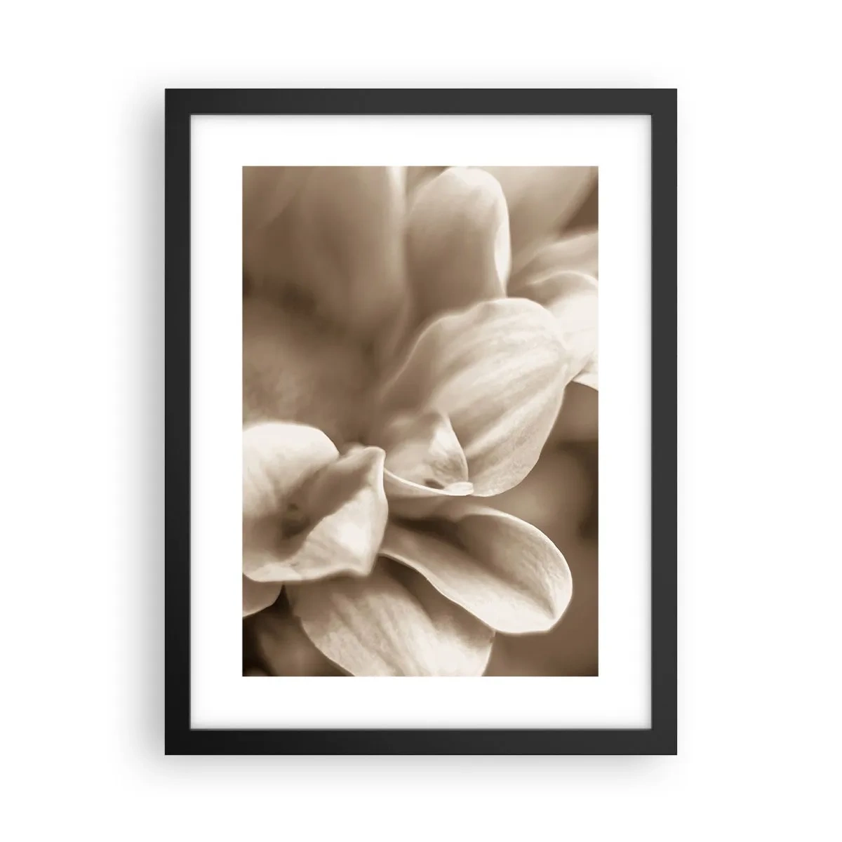 Poster in black frame - Soft as a Smile - 30x40 cm