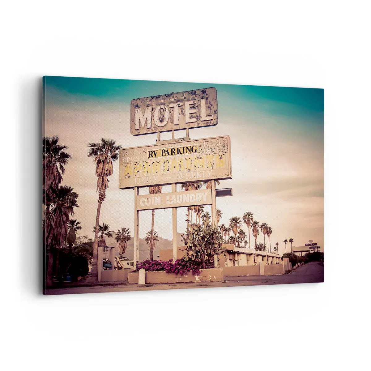 Canvas picture - The Time Stopped Here - 100x70 cm