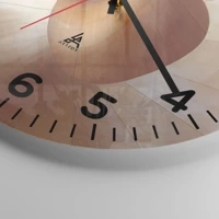 Clock face with numbers