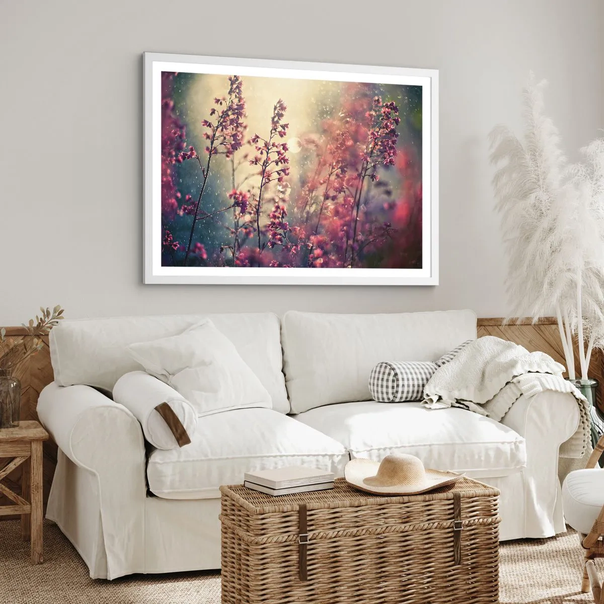 Poster in white frmae - Secret Garden - 50x40 cm