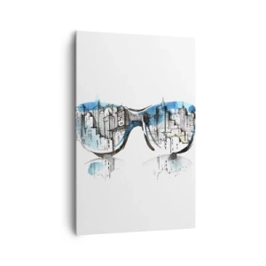 Canvas picture - Big City style - 80x120 cm
