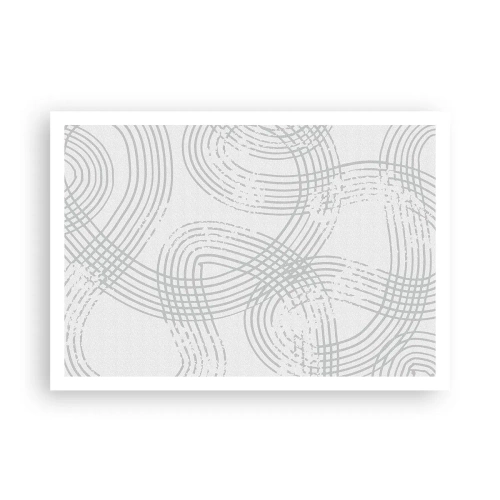 Poster - No Straight Line - 100x70 cm