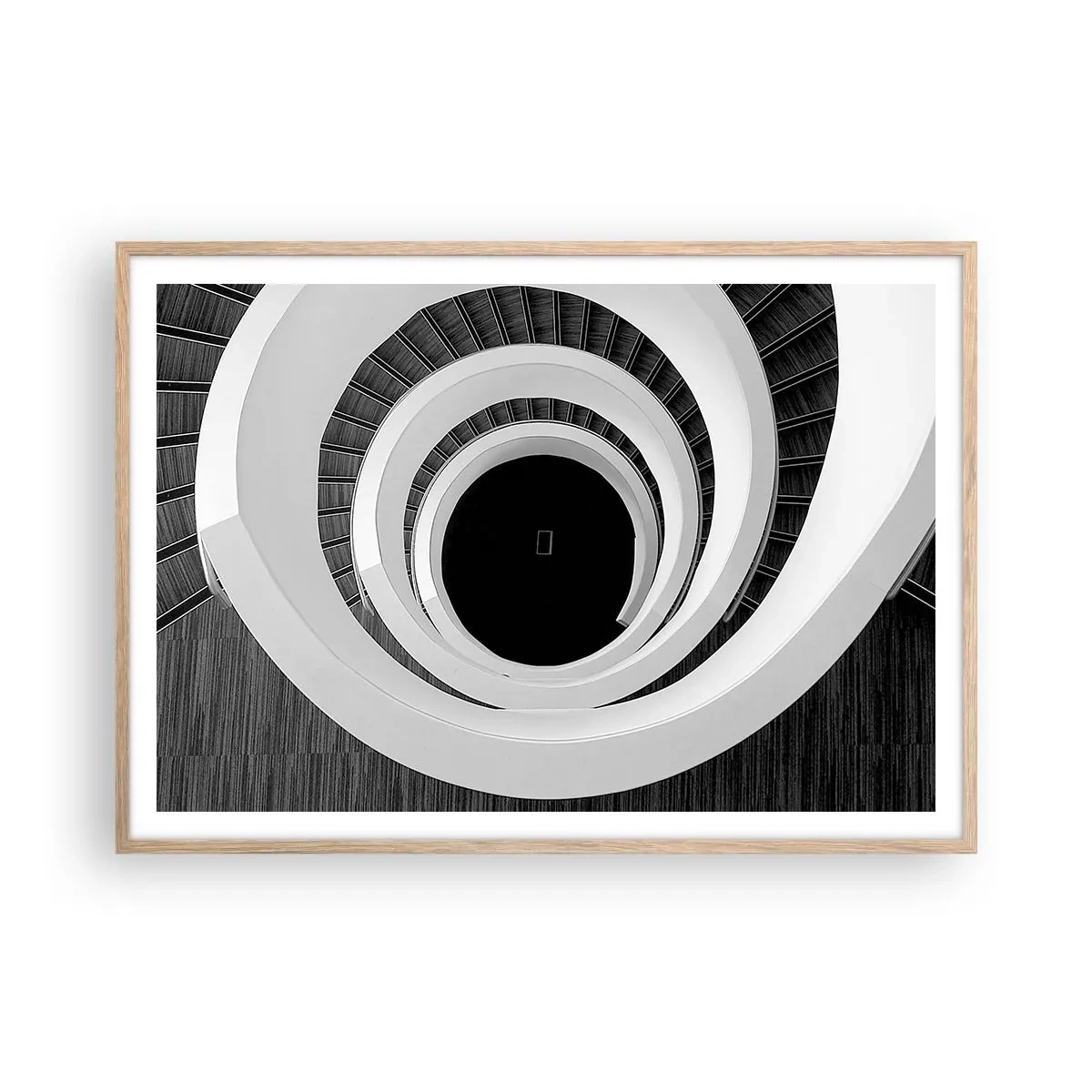Poster in light oak frame - To the Point of the Matter - 100x70 cm