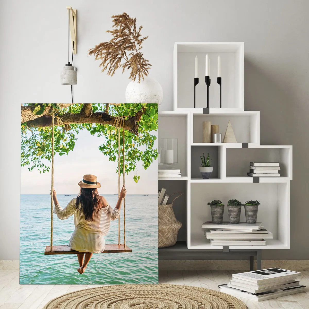 Glass picture - Life Is Beautiful - 50x70 cm