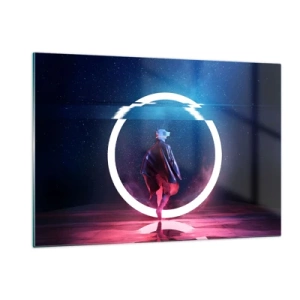 Glass picture - Between Worlds - 120x80 cm