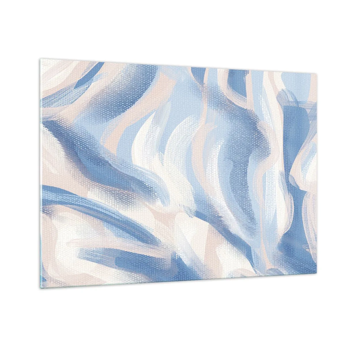 Glass picture - Blue Waves - 100x70 cm