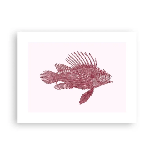 Poster - Dweller of Exotic Waters - 40x30 cm