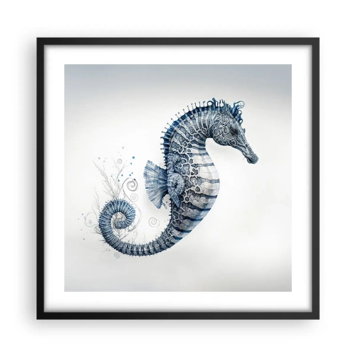 Poster in black frame - Subtle Joke of Nature - 50x50 cm