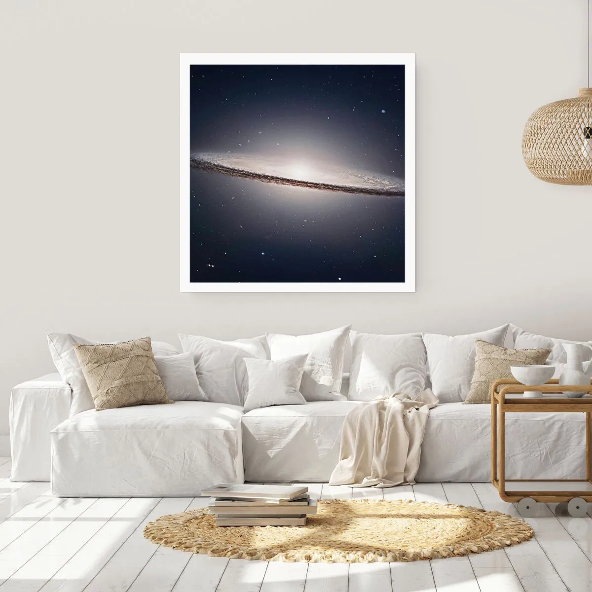 Poster - A Long Time Ago in a Distant Galaxy - 30x30 cm