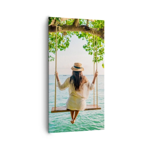 Canvas picture - Life Is Beautiful - 65x120 cm