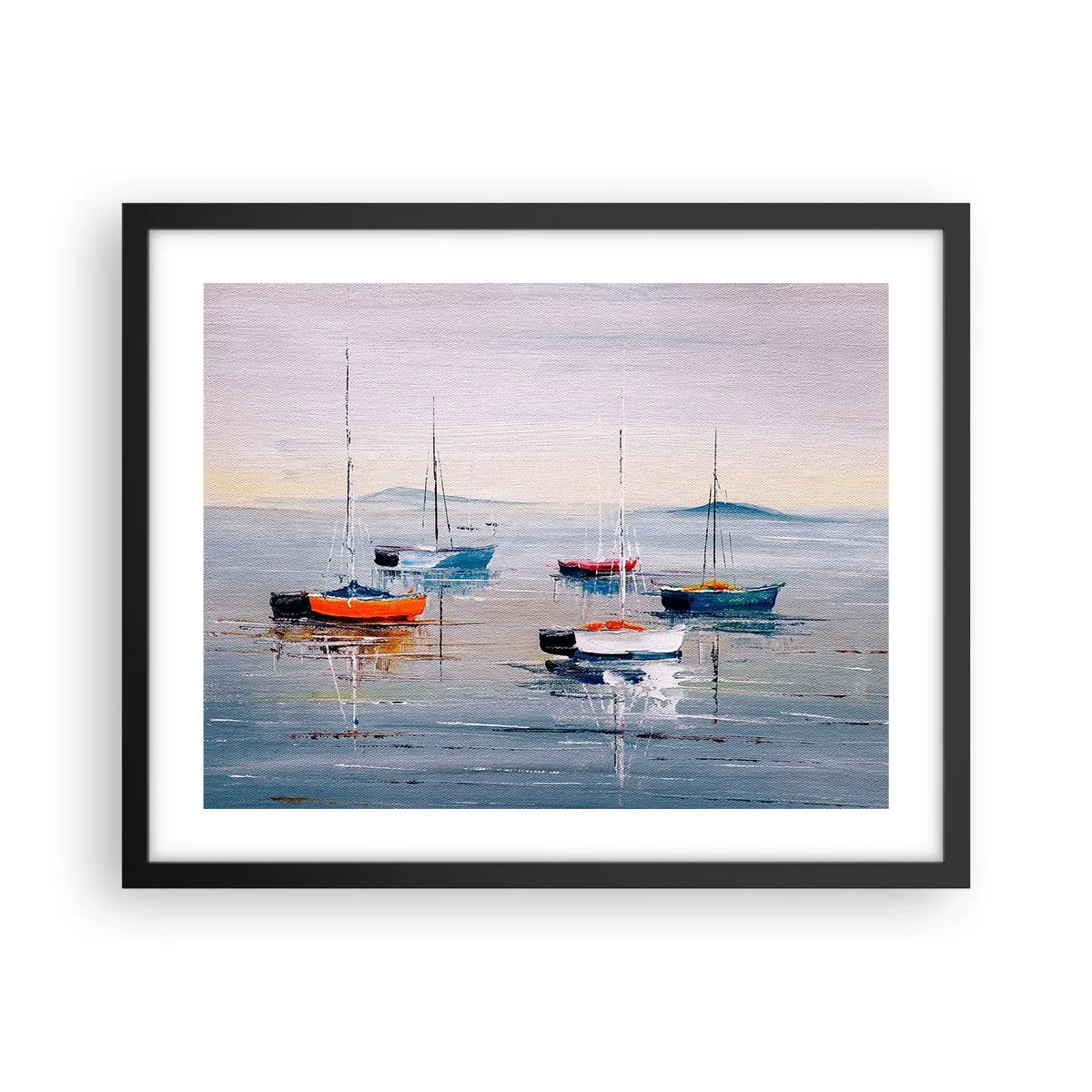 Poster in black frame - Deserved Rest - 50x40 cm