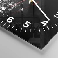 Clock face with numbers