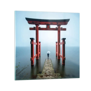 Glass picture - Japanese Musings - 70x70 cm
