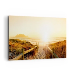 Canvas picture - Through the Dune, Towards the Sun - 100x70 cm