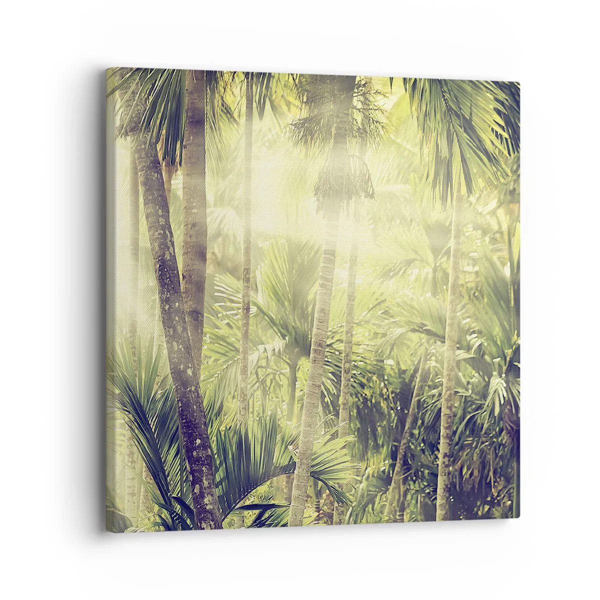 Canvas picture - In Green Heat - 30x30 cm