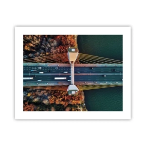 Poster - Behind Seas and Oceans - 50x40 cm