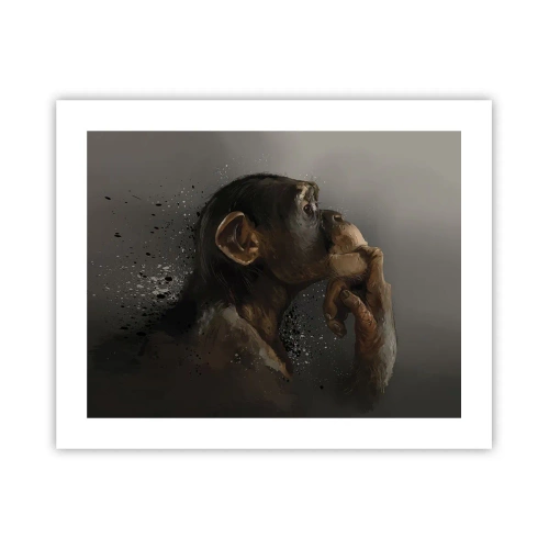 Poster - Certainly a Thinker - 50x40 cm