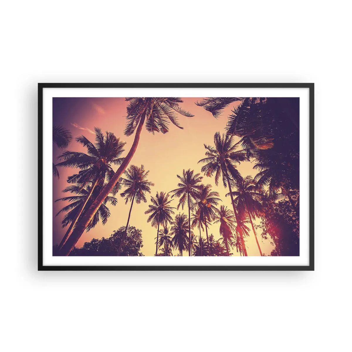 Poster in black frame - Tropical Variation - 91x61 cm