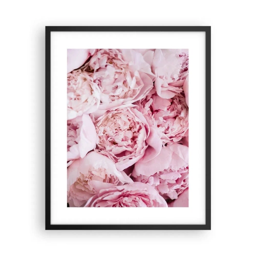 Poster in black frame - Cuddly and Fragrant - 40x50 cm