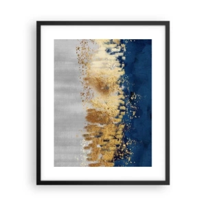 Poster in black frame - Modern Composition and Twinkle - 40x50 cm
