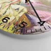 Clock face with numbers