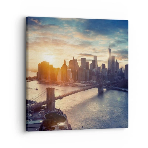 Canvas picture - Monument to the Culture of the West - 30x30 cm